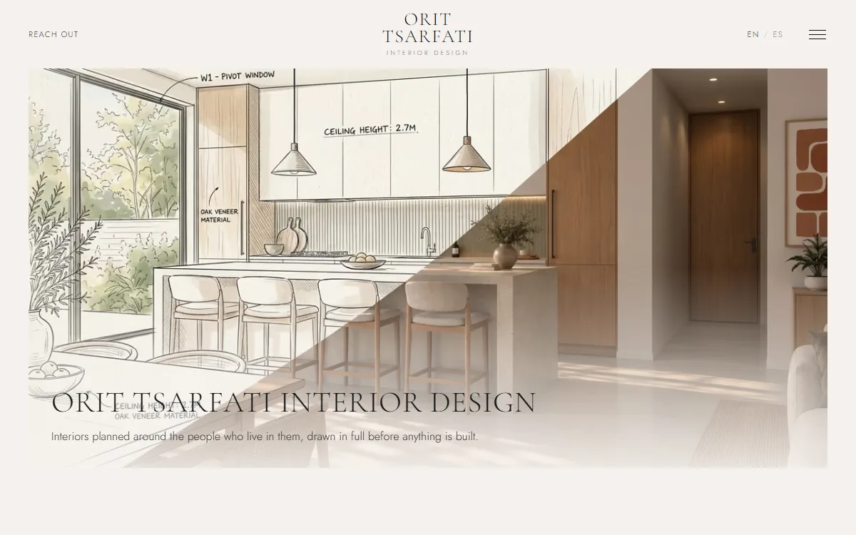 Orit Tsarfati Interior Design — Estudio de diseño de interiores